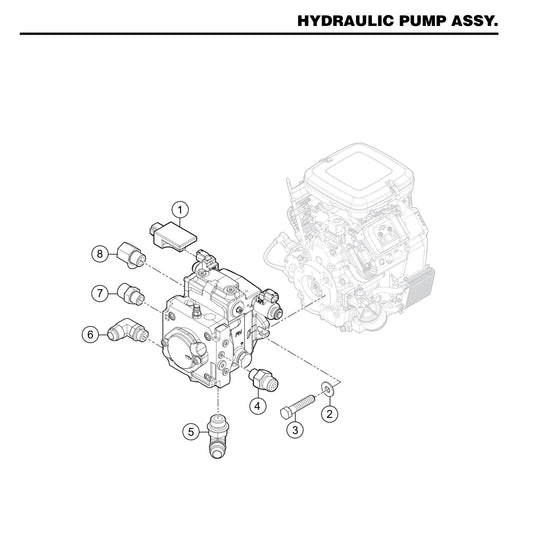 LD6 Hydraulic Pump Assembly