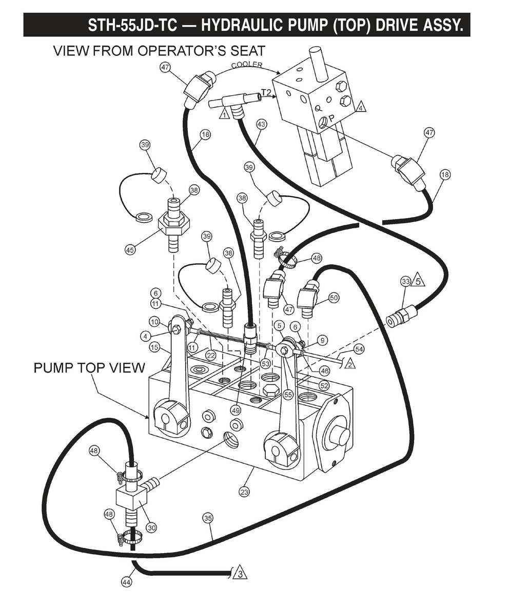 STH Hydraulic Pump (Top) Drive Assembly