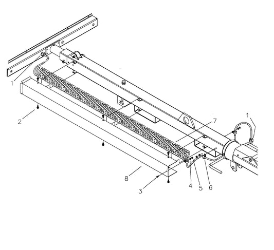 Maxi-Lite Laydown 15-20KW-Hydraulic Tower Coil Cord Assembly Parts By Allmand