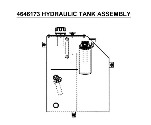 CB20EXL Hydraulic Tank Assembly