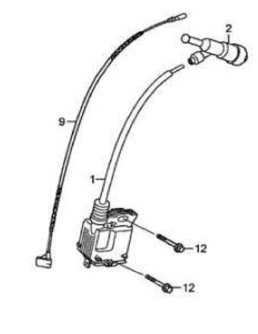 Ignition Coil Assembly Parts For MAC5501G Air Compressor By Makita