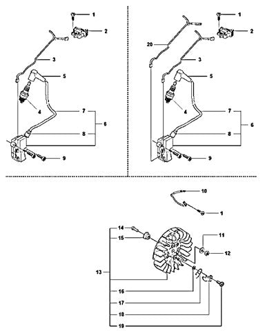 K760 Ignition System Parts