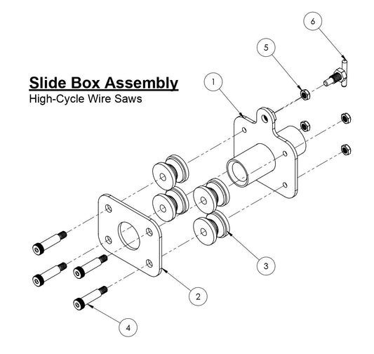WS50-LE Slide Box Assembly Parts