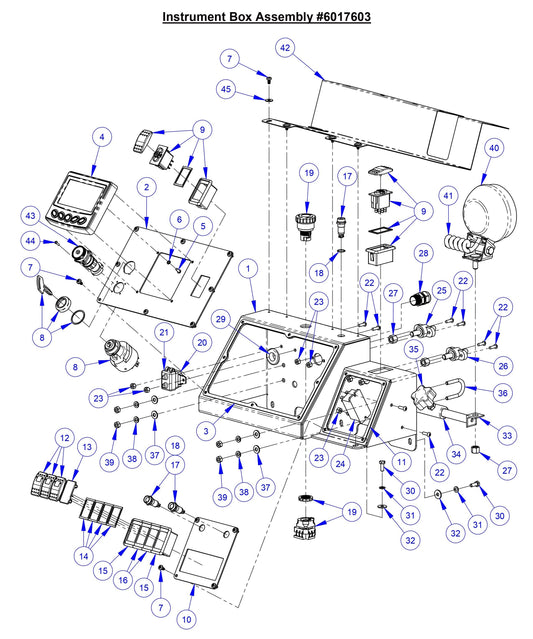 CC7574DD Instrument Box Assembly