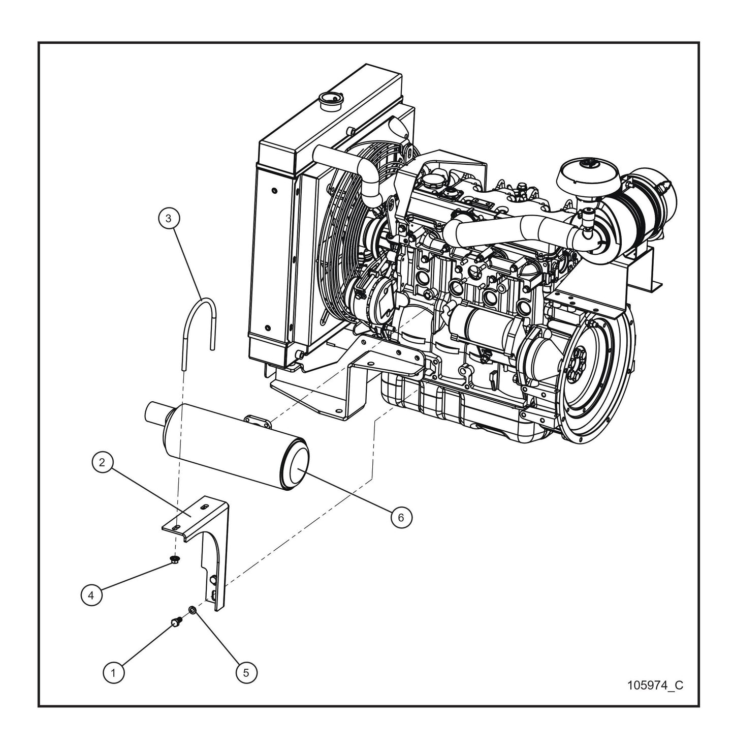 Isuzu 4LE1 Engine Assembly Group (Fig 2) Parts By Allmand