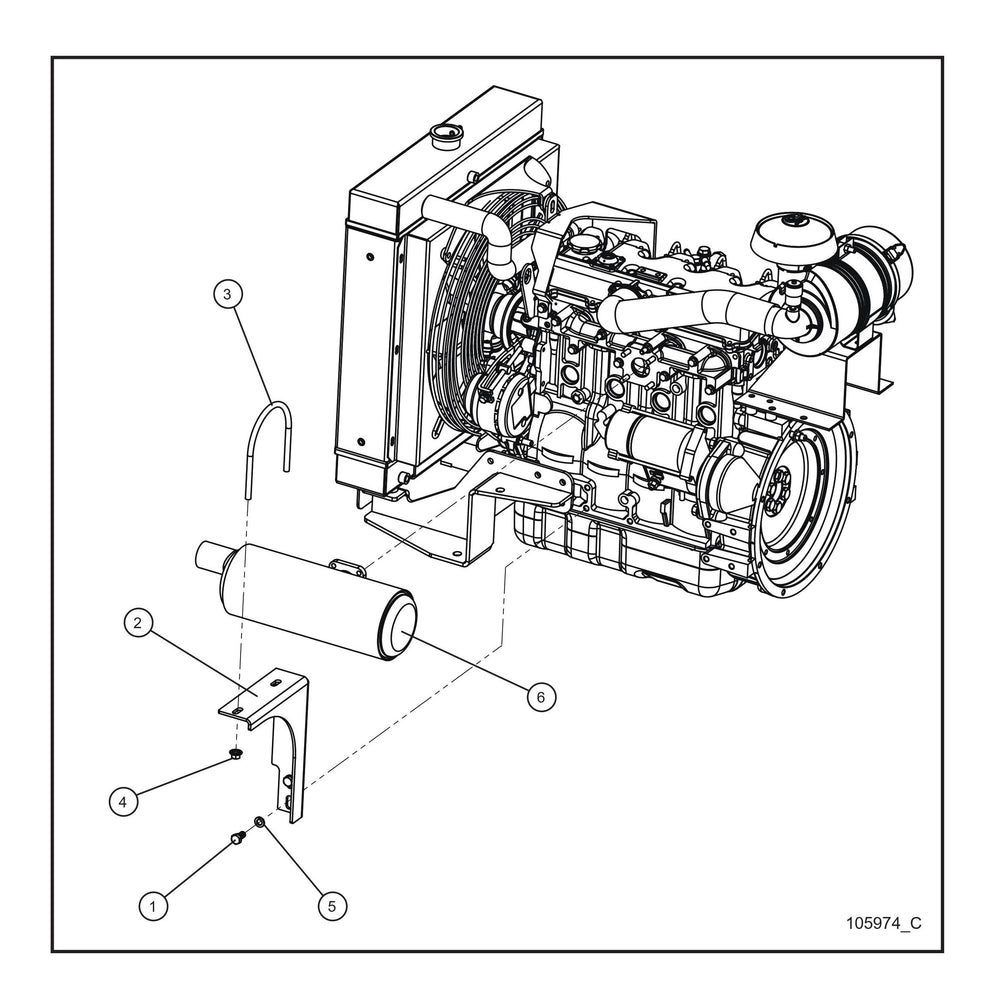 Isuzu 4LE1 Engine Assembly Group (Fig 2) Parts By Allmand