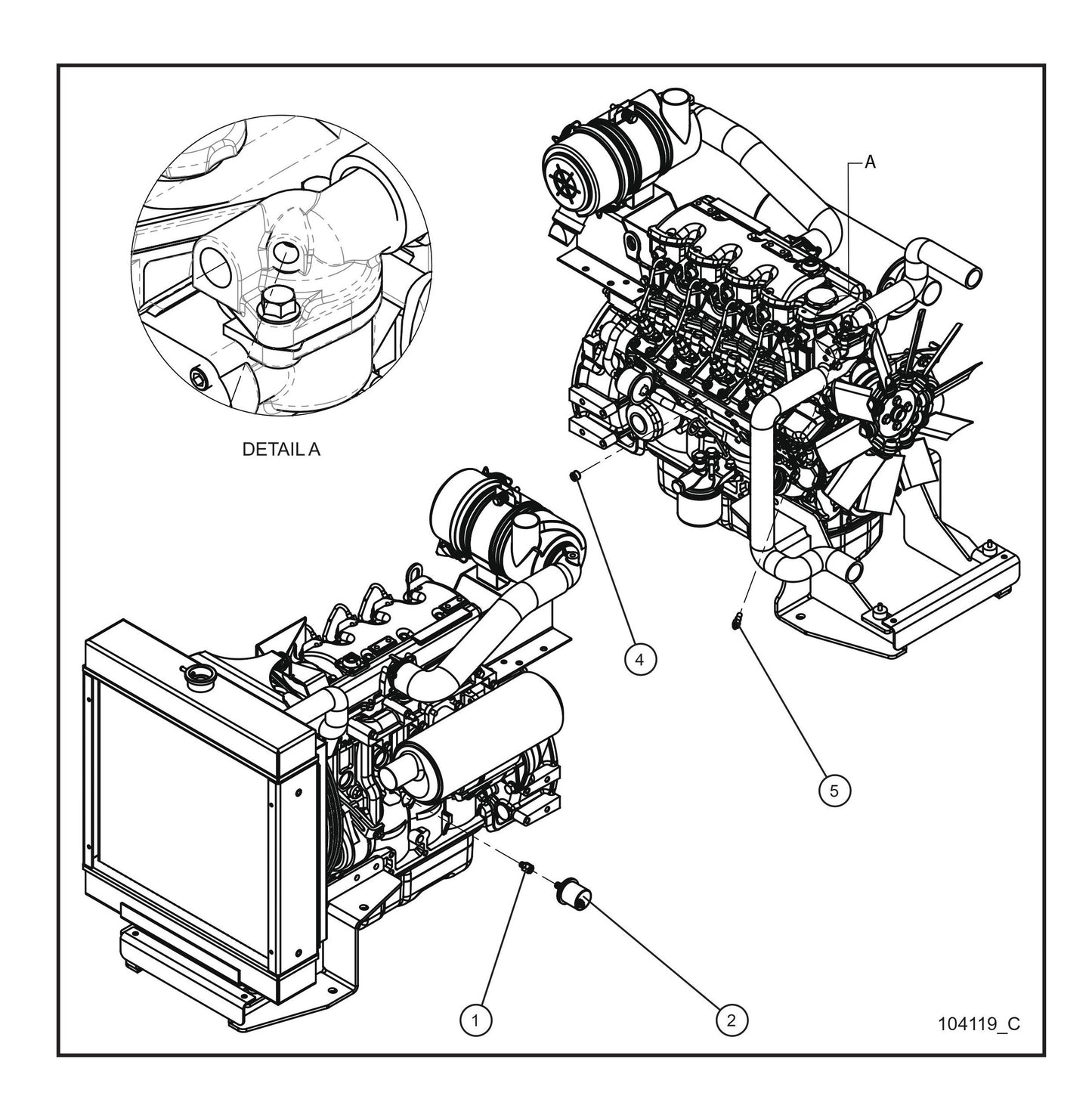 Isuzu LSC Sending Unit Parts By Allmand