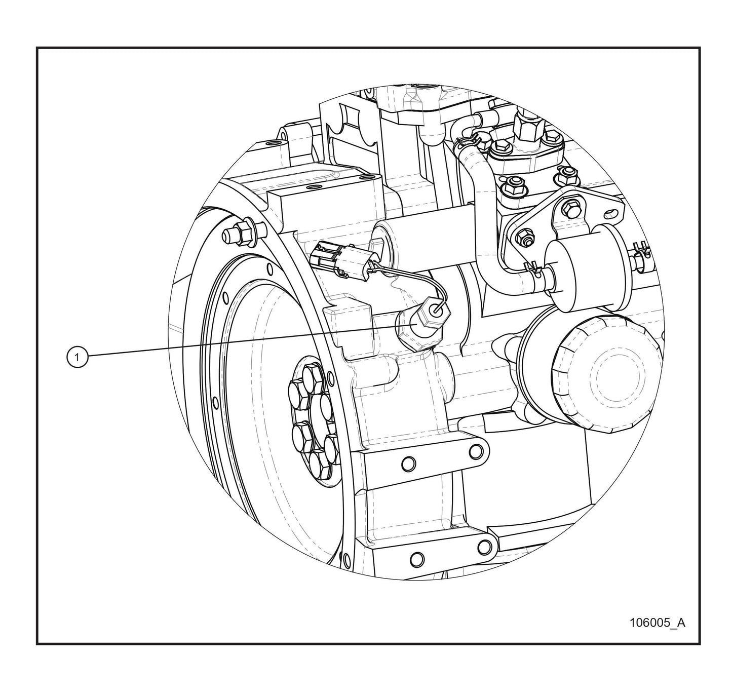 Isuzu Magnetic Pick-Up w/o Electronic Governor Parts By Allmand