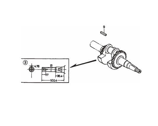 J-Series Crankshaft Assembly Parts