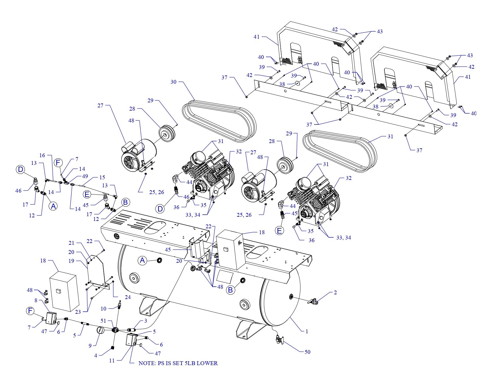 2GC3A-80-SSC Single &amp; Three Phase Assembly Parts By Jenny