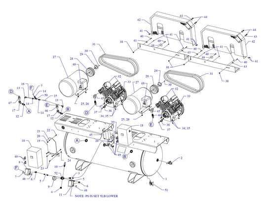 2GC5A-80-SSC Single &amp; Three Phase Assembly Parts By Jenny