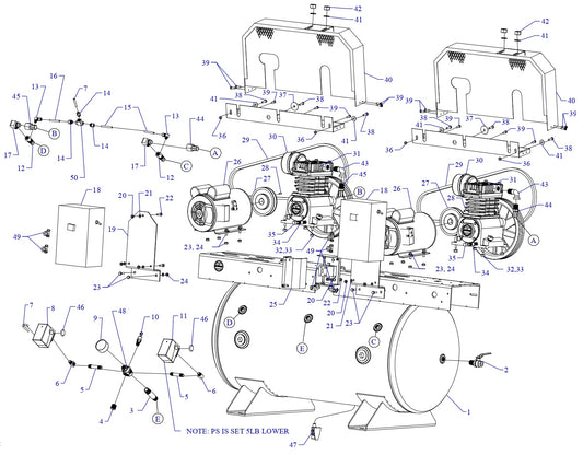 2K15A-60-SSC Single &amp; Three Phase Assembly Parts By Jenny