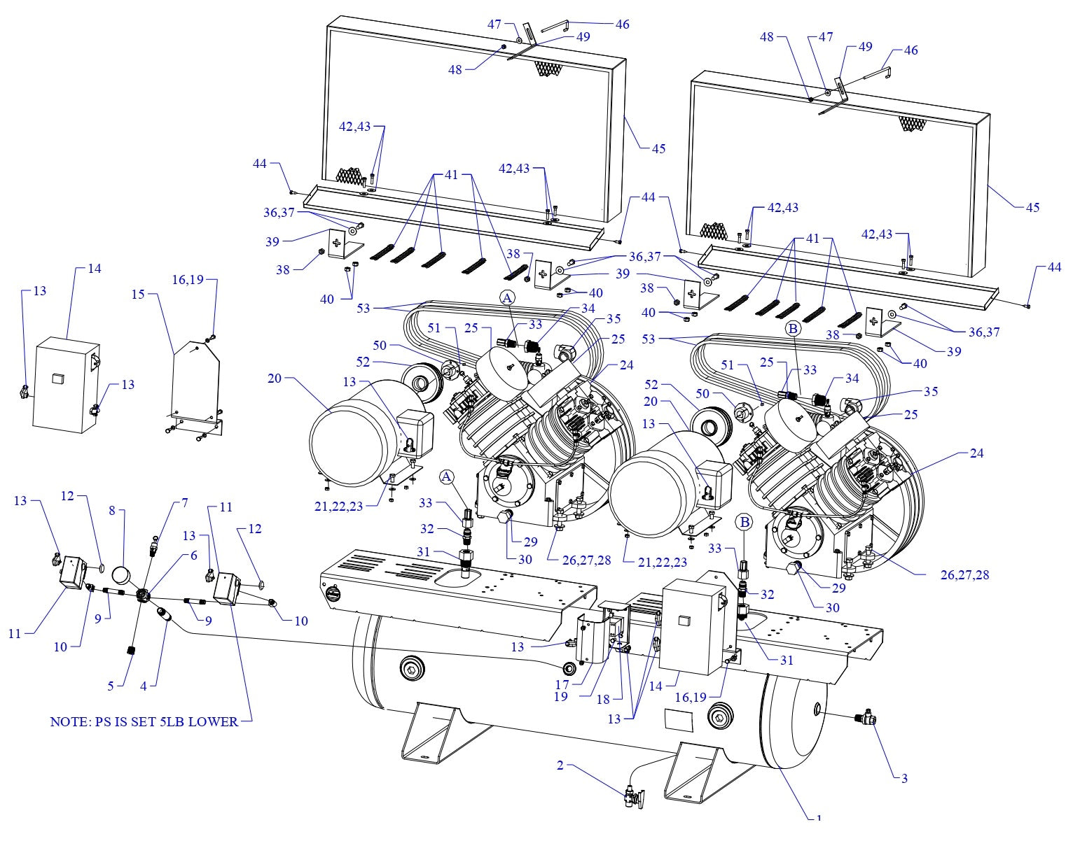 2U10B-120-SSC Single &amp; Three Phase Assembly Parts By Jenny