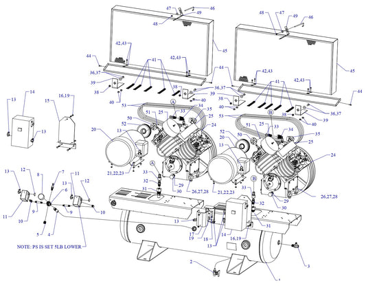 2U10B-120-SSC Single &amp; Three Phase Assembly Parts By Jenny