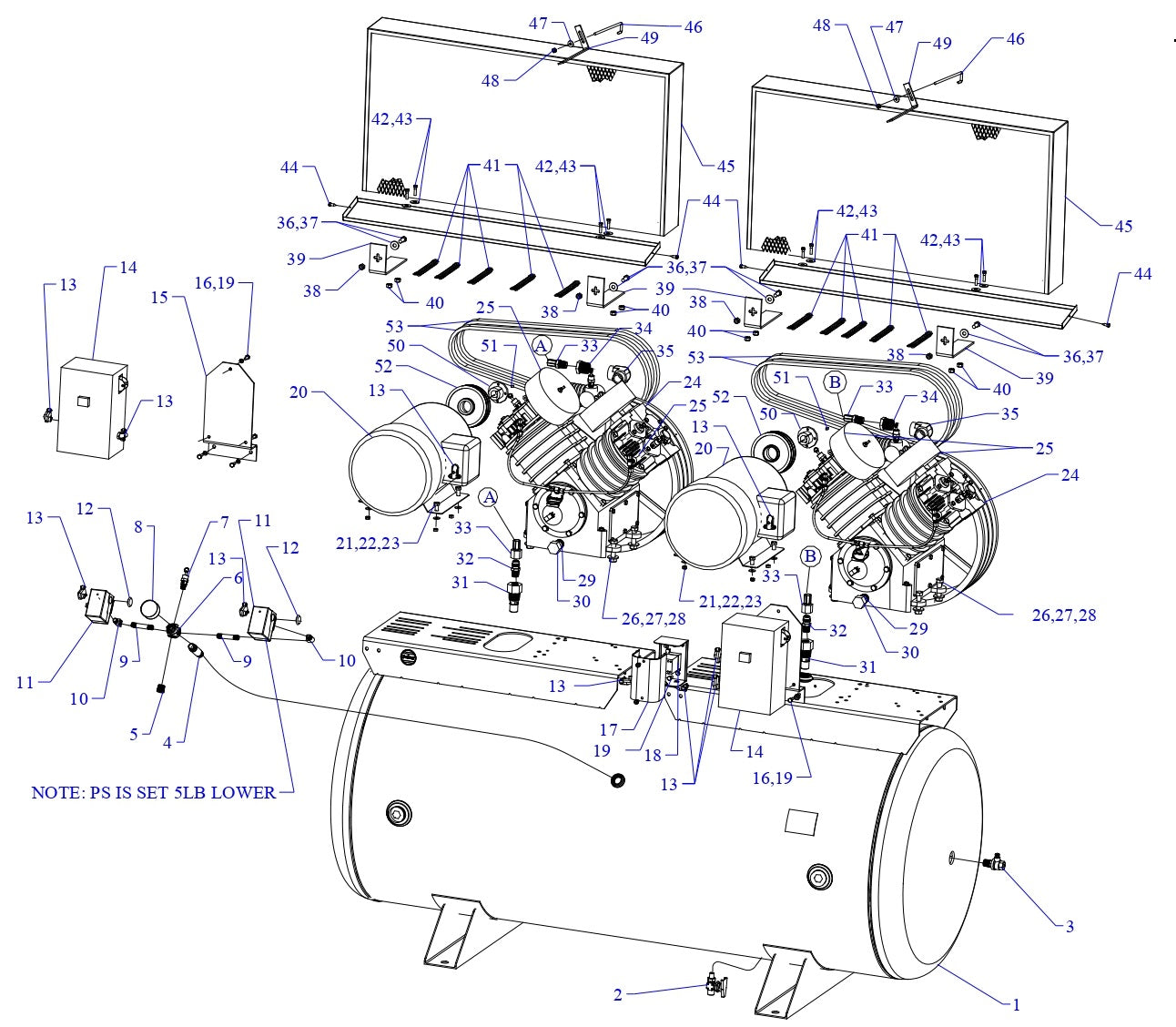 2U10B-240-SSC Single &amp; Three Phase Assembly Parts By Jenny
