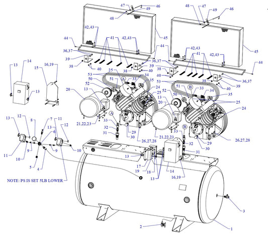 2U10B-240-SSC Single &amp; Three Phase Assembly Parts By Jenny