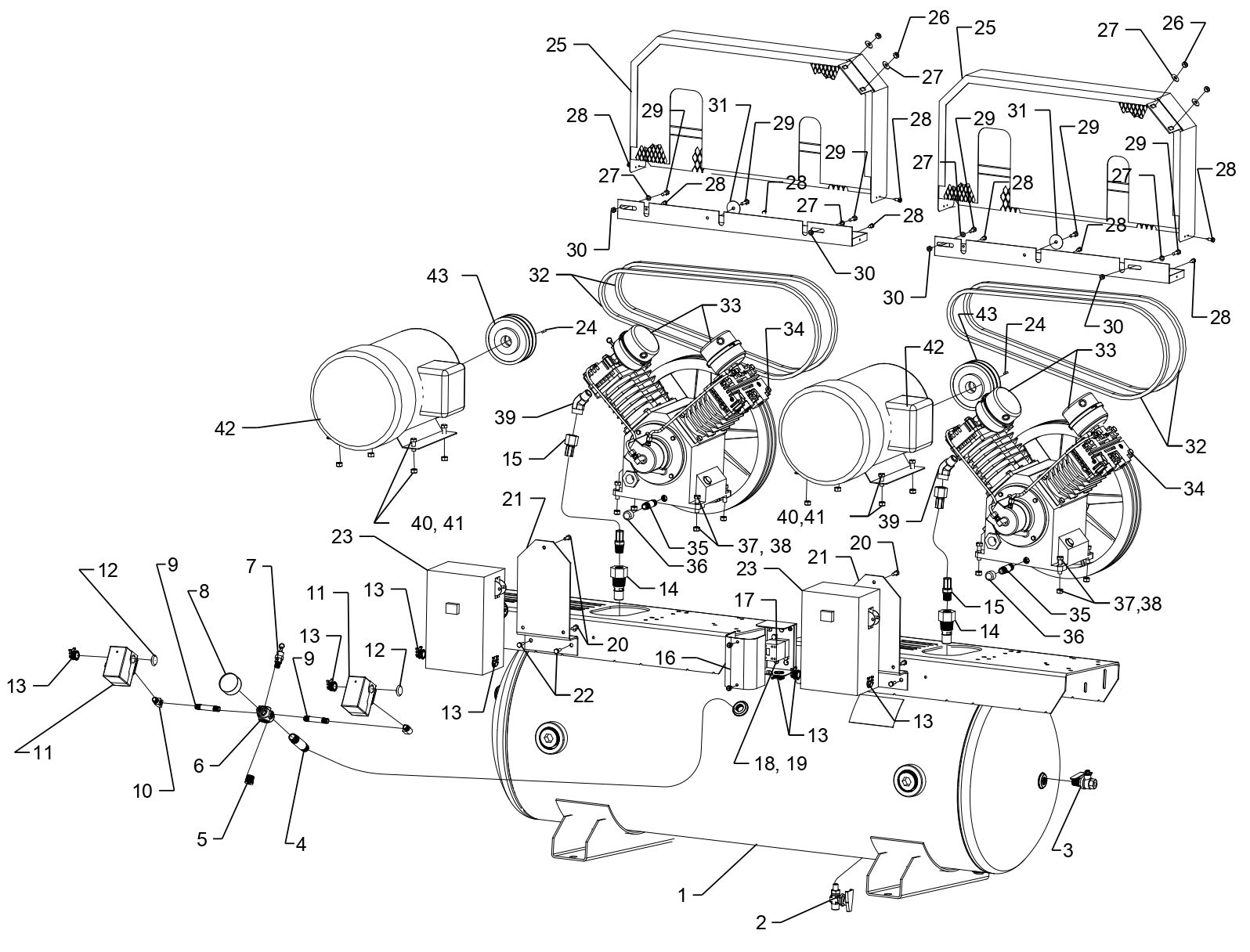 2W3C-80C-SSC Single &amp; Three Phase Assembly Parts By Jenny