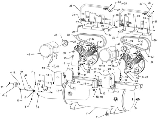 2W3C-80C-SSC Single &amp; Three Phase Assembly Parts By Jenny