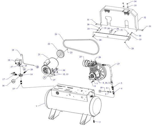 F12A-17-SSC Single &amp; Three Phase Assembly Parts By Jenny