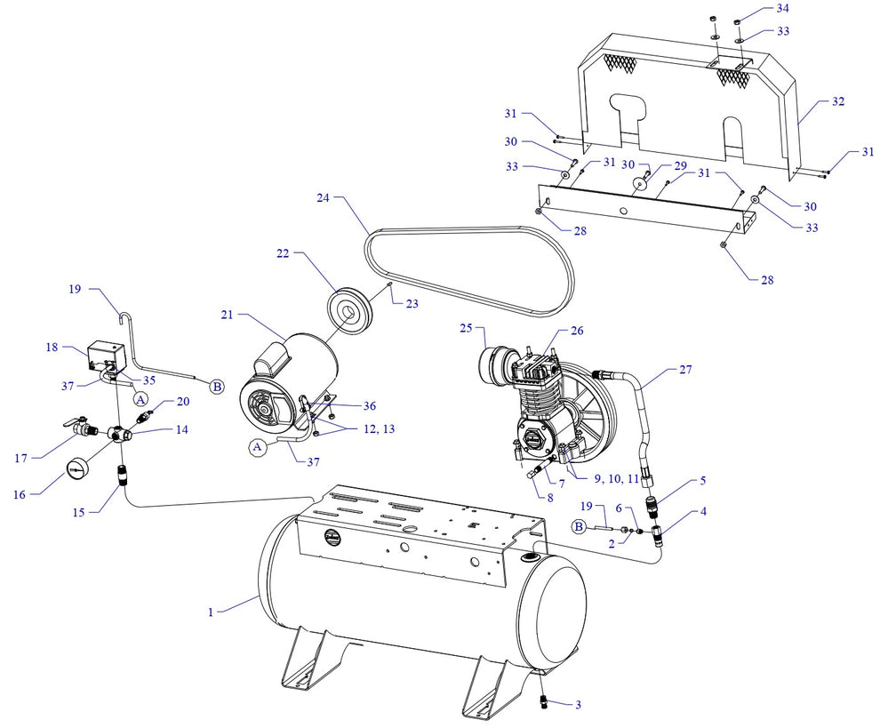 F12A-17-SSC Single &amp; Three Phase Assembly Parts By Jenny