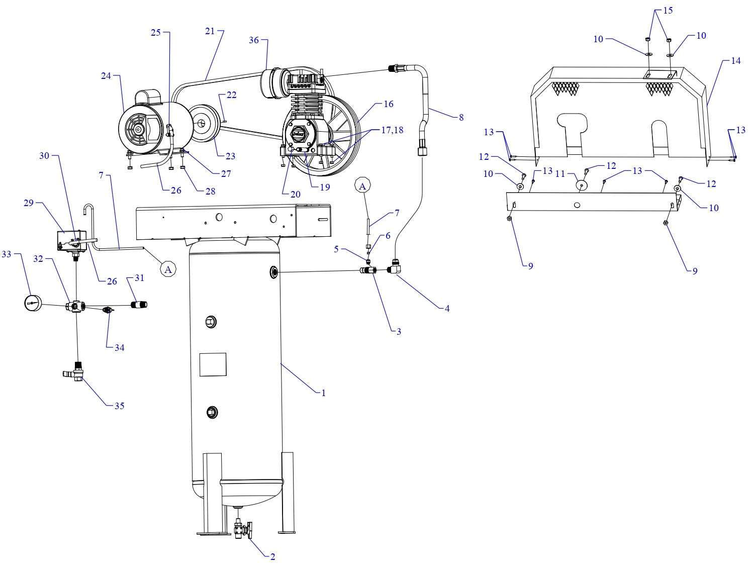 F12A-17V-SSC Single &amp; Three Phase Assembly Parts By Jenny
