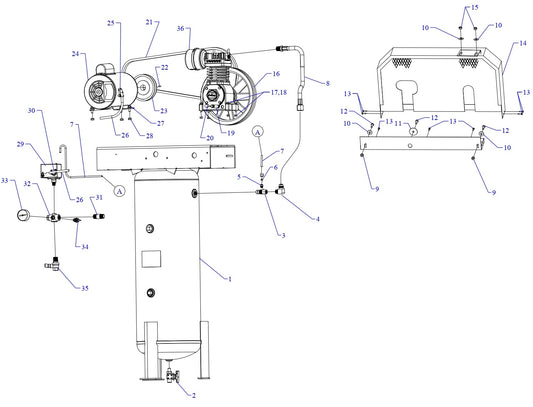 F12A-17V-SSC Single &amp; Three Phase Assembly Parts By Jenny