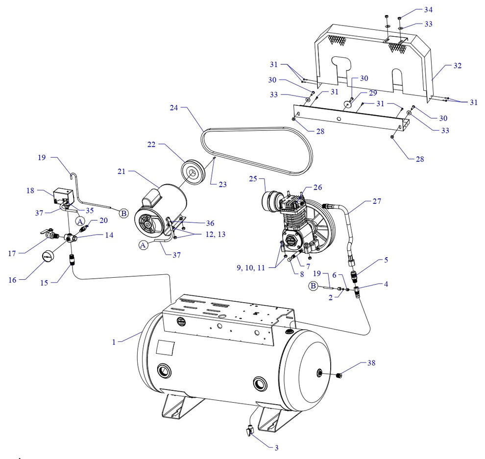 F12A-30-SSC Single &amp; Three Phase Assembly Parts By Jenny