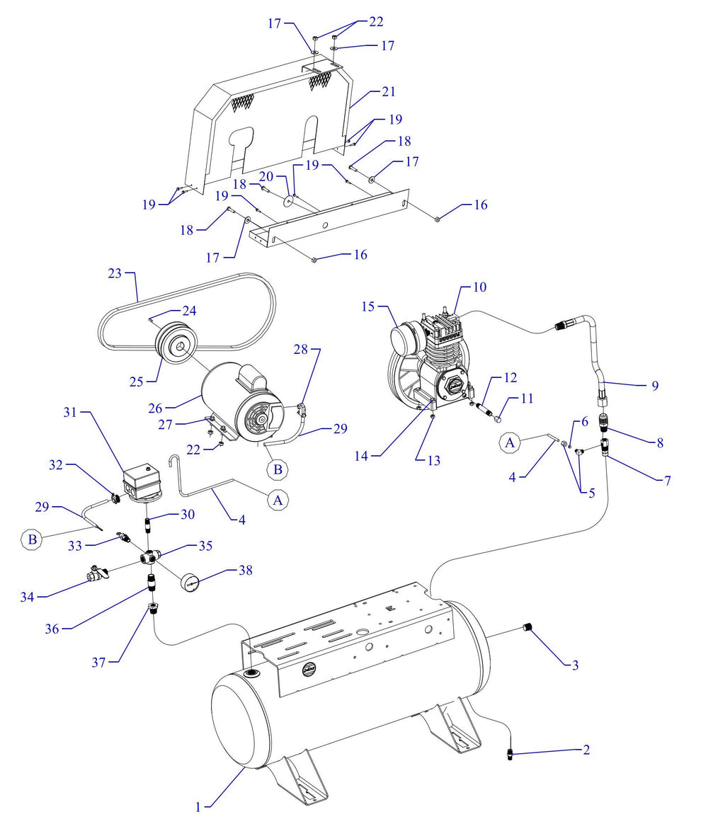 F12S-17UMS Single Phase Fire Sprinkler Assembly Parts By Jenny