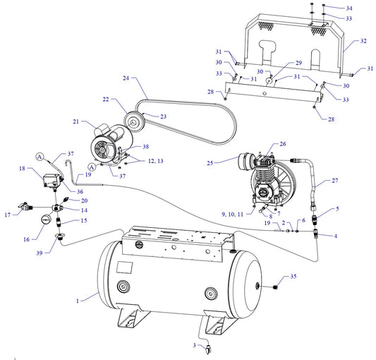 F34A-30-SSC Single &amp; Three Phase Assembly Parts By Jenny