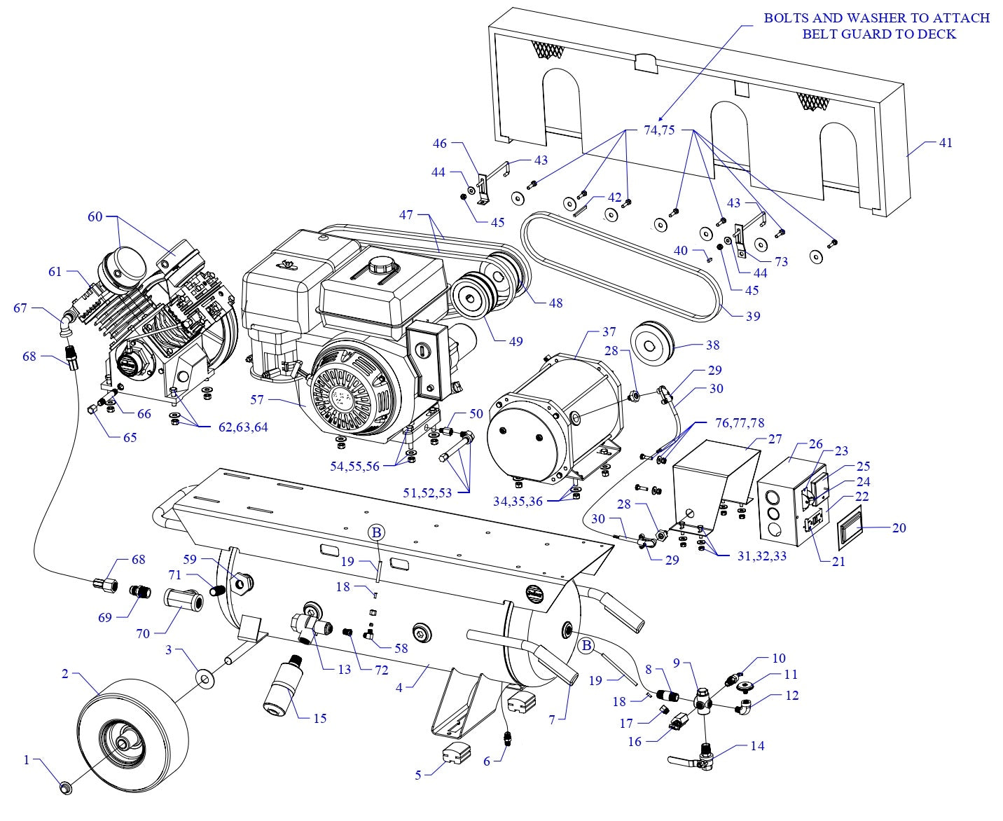 G13HGA-17P-3000W Assembly Parts By Jenny