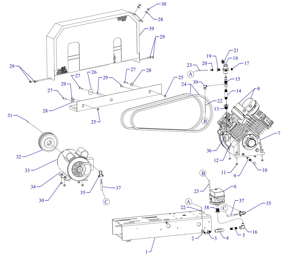 G2S-BS ACGD Single Phase Assembly Parts