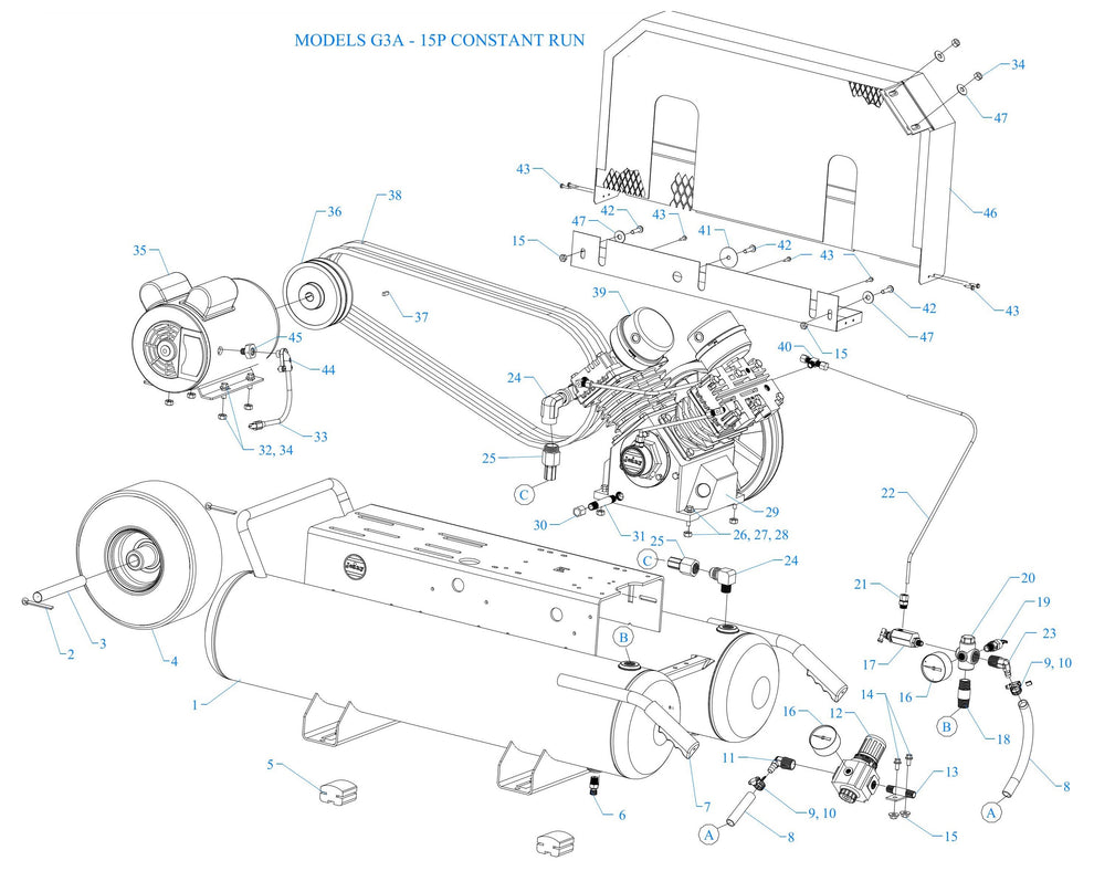G3A-15P-CRC Assembly Parts By Jenny