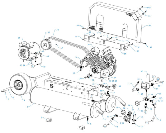 G3A-15P-SSC Assembly Parts By Jenny