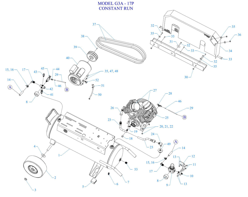 G3A-17P-CRC Assembly Parts By Jenny