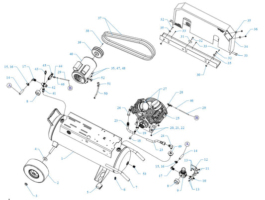 G5A-17P-CRC Assembly Parts By Jenny