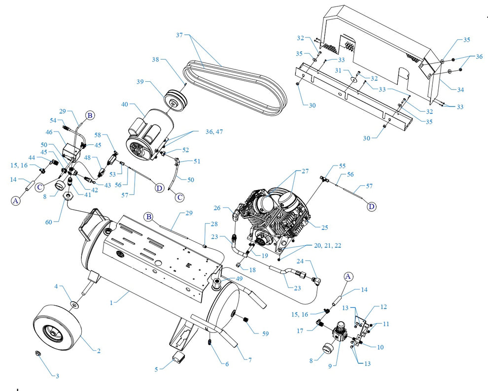 G3A-17P-DCS Assembly Parts By Jenny