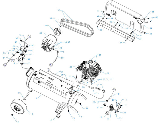 G3A-17P-SSC Assembly Parts By Jenny