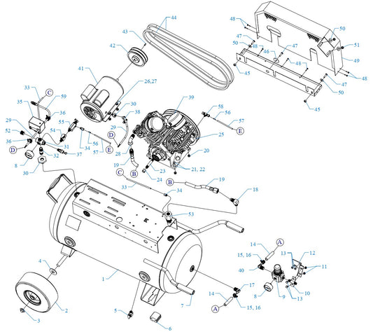 G3A-30P-DCS Assembly Parts By Jenny