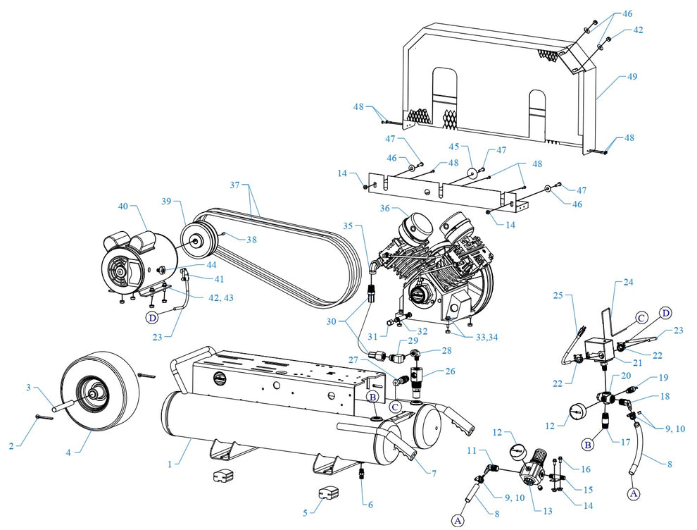 G3A-8P-SSC Assembly Parts By Jenny