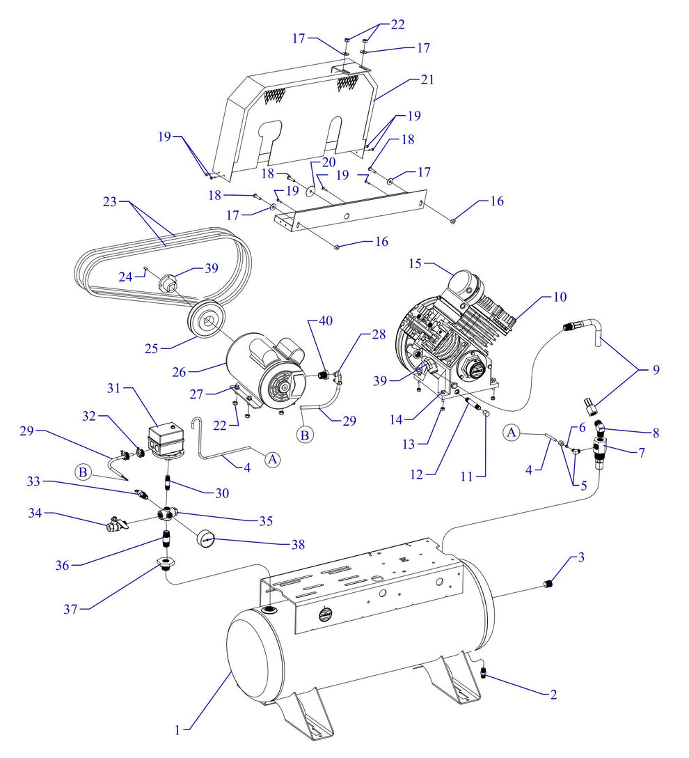 G3S-17UMS Single Phase Fire Sprinkler Assembly Parts By Jenny