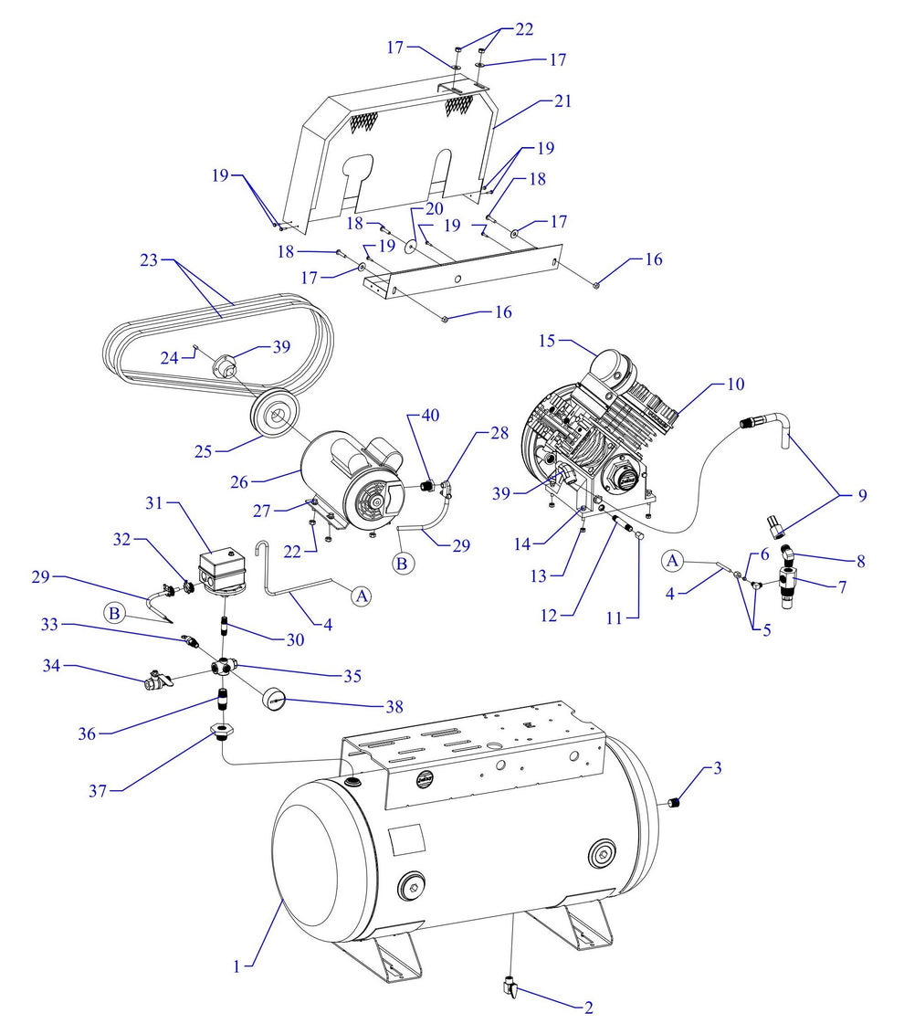 G3S-30UMS Single Phase Fire Sprinkler Assembly Parts By Jenny