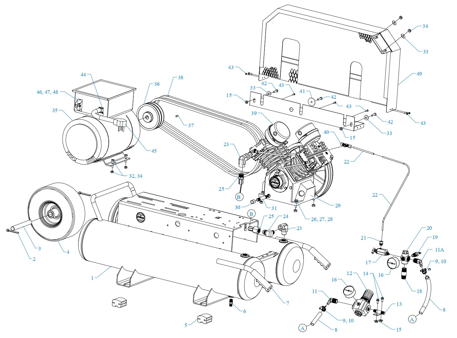 G5A-15P-CRC Assembly Parts By Jenny