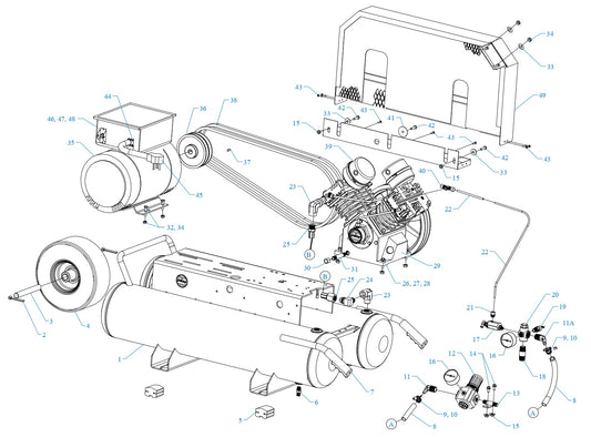 G5A-15P-CRC Assembly Parts By Jenny