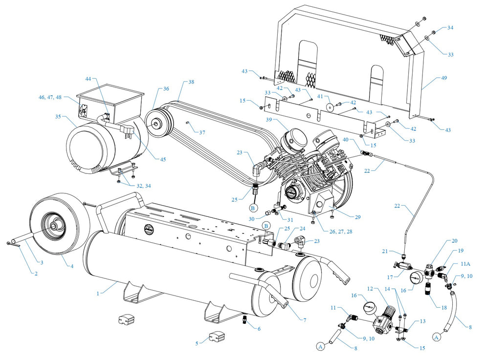 G5A-15P-CRC Assembly Parts By Jenny