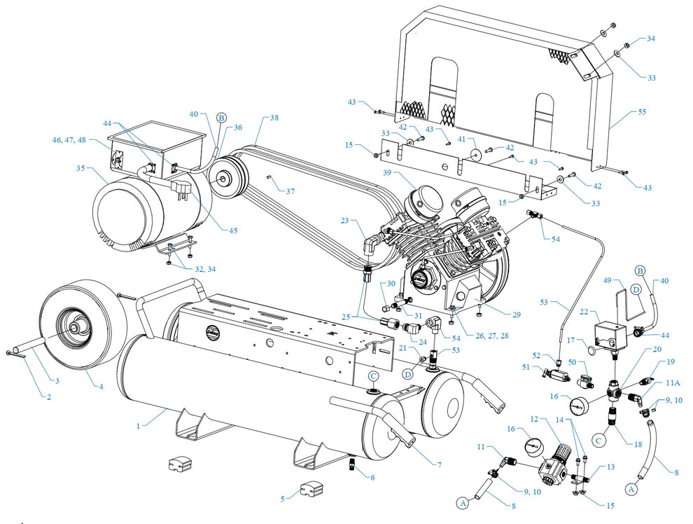 G5A-15P-DCS Assembly Parts By Jenny