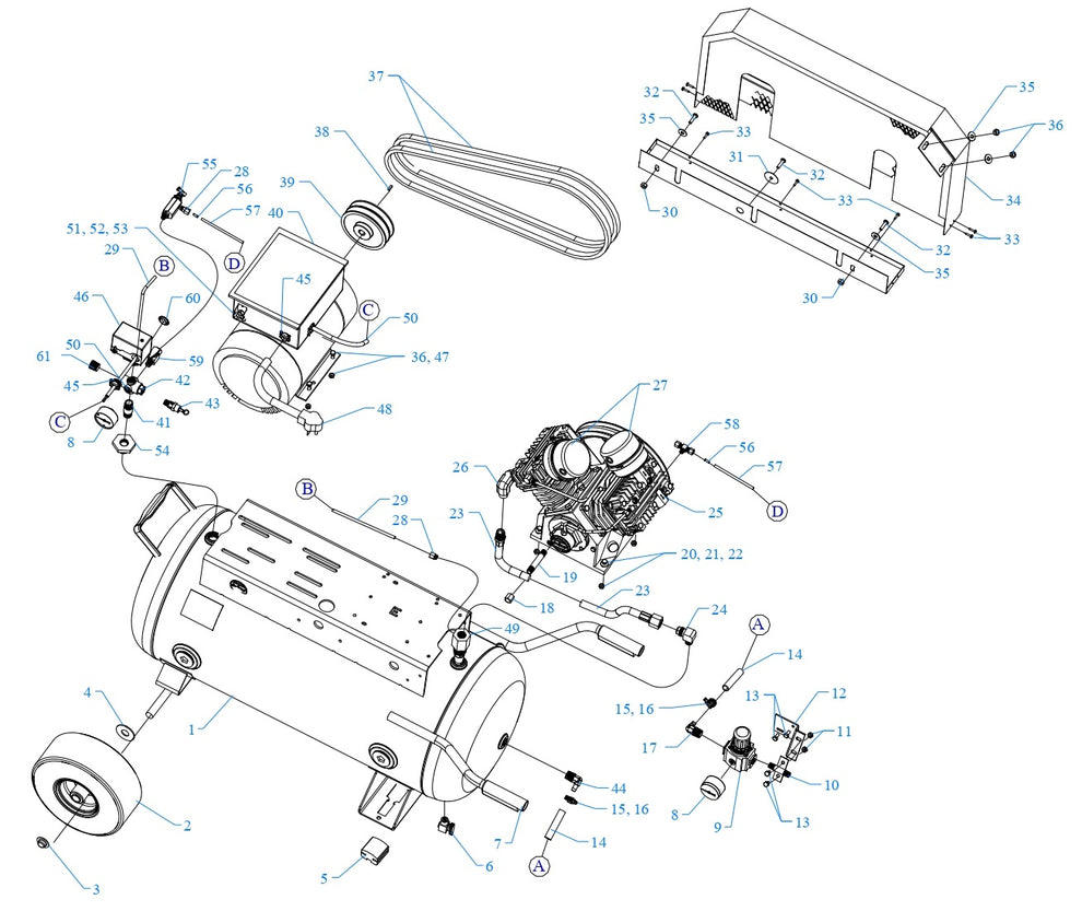 G5A-30P-DCS Assembly Parts By Jenny