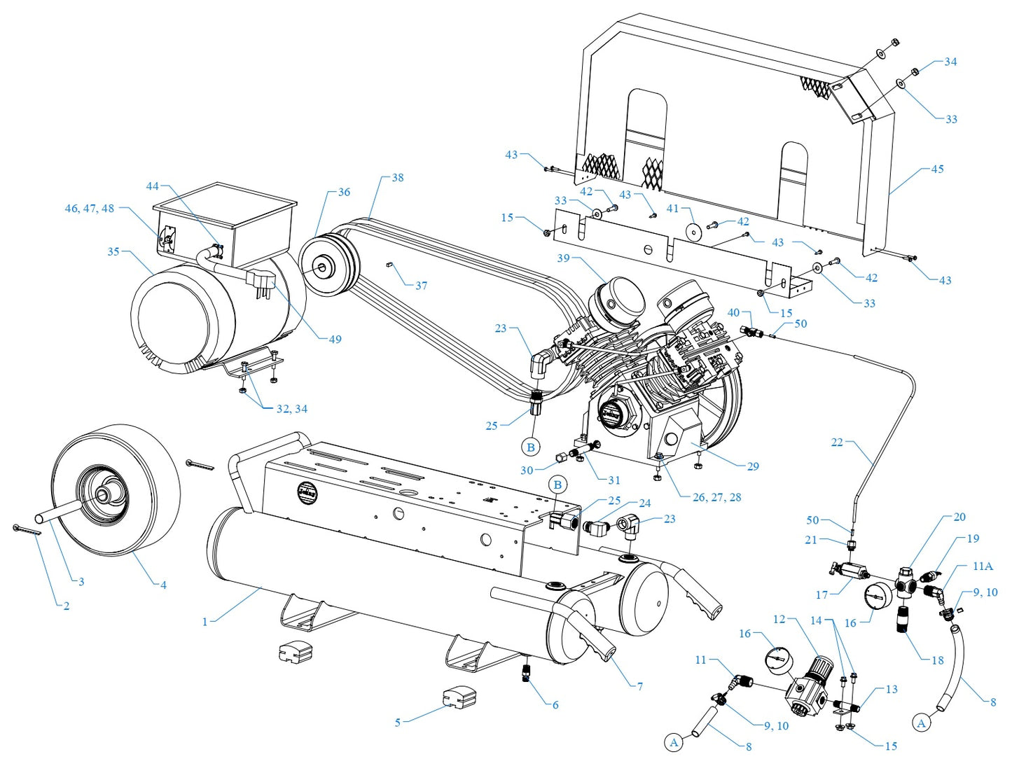 G5A-8P-CRC Assembly Parts By Jenny