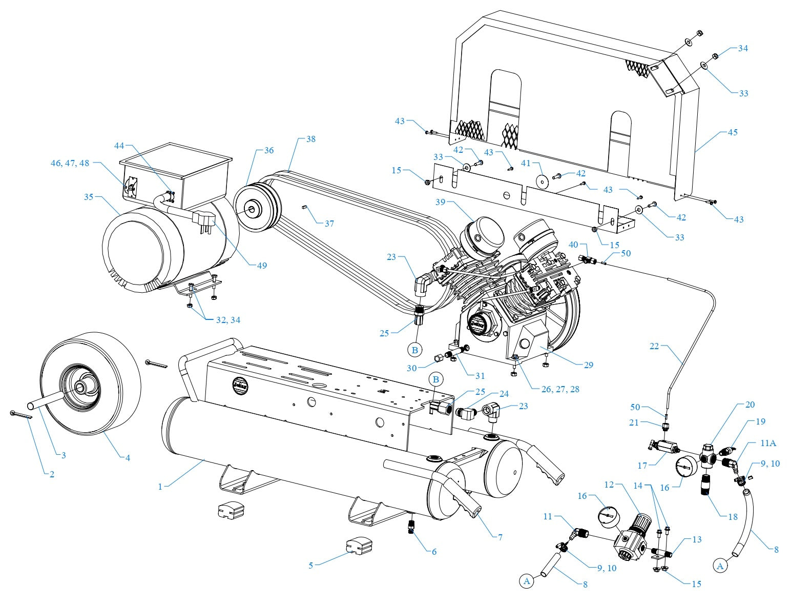 G5A-8P-CRC Assembly Parts By Jenny