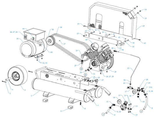 G5A-8P-CRC Assembly Parts By Jenny