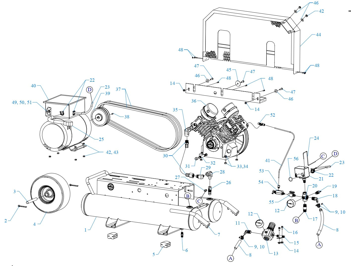 G5A-8P-DCS Assembly Parts By Jenny